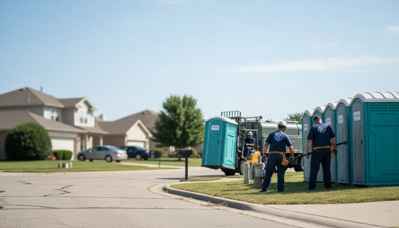 Porta Potty Rental in Mendon, OH near me